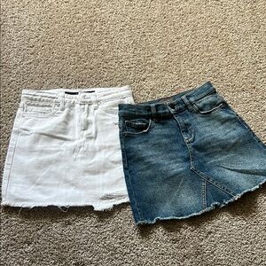 Two cute girls size 10 skirts! NWOT. Price is for both skirts